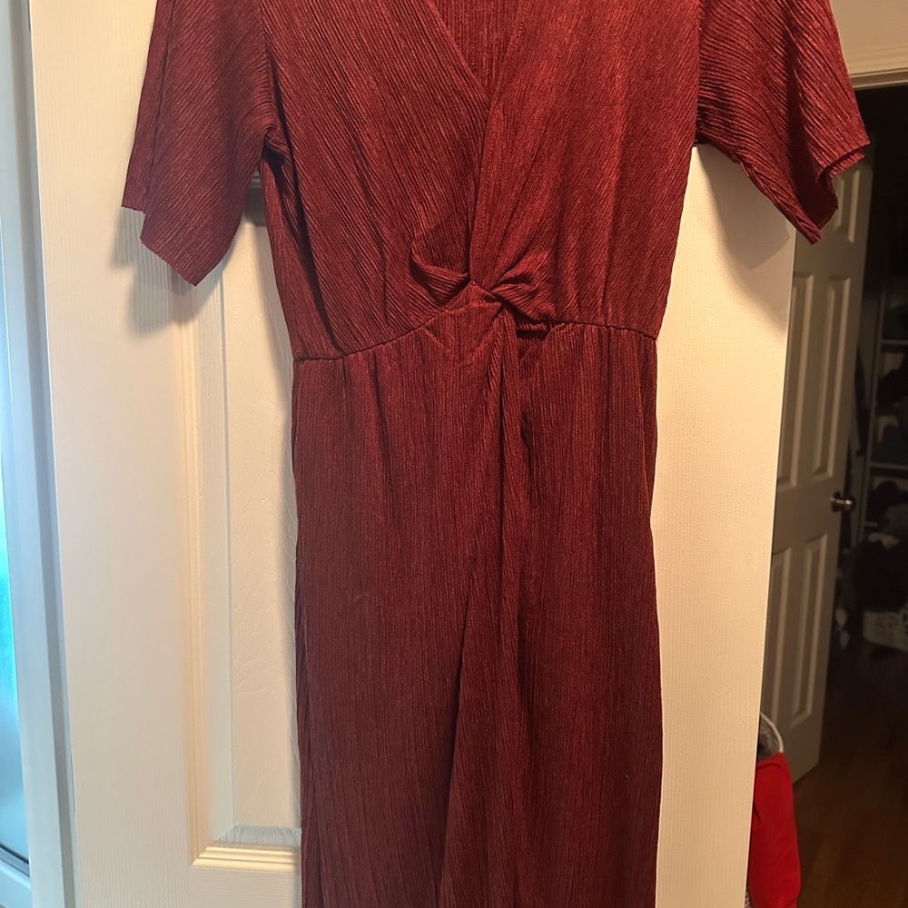 All In Favor Phoebe V Neck Dress